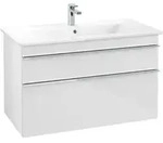 V&B Waschtischunterschrank Venticello 95,3x59x50,2cm, B mit, Gr. chr, glo wh.