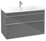 V&B Waschtischunterschrank Venticello 95,3x59x50,2cm, B mit, Gr. chr, glo Gr