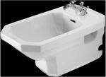 Duravit Wand-Bidet 1930 36x58,5cm, m HL, &Uuml;L, Hahnlochbank, wei&szlig;