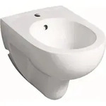 Geberit Wand-Bidet Renova mit &Uuml;berlauf, wei&szlig; KeraTect