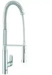 Grohe Sp&uuml;ltisch-Einhebelmischer K7 chrom, herausziehbare Profibrause