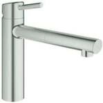 Grohe Sp&uuml;ltisch-Einhebelmischer Concetto sst, herausz. Mouss., mittelh. Ausl.