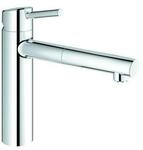 Grohe Sp&uuml;ltisch-Einhebelmischer Concetto 1/2", ND, mittelh Ausl, ausz LamiBr, chr
