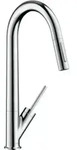hansgrohe Sp&uuml;ltisch-Einhebelmischer 270 Axor Starck mit Ausziehbrause, chrom