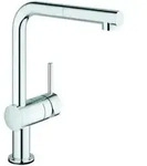 Grohe Sp&uuml;ltisch-Einhebelmischer Minta Touch 1/2", L-Ausl., ausz. Mousseurausl., chr