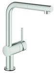 Grohe Sp&uuml;ltisch-Einhebelmischer Minta Touch superst., el, herausz. Mousseurauslauf