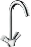 hansgrohe Zwei-Griff-Sp&uuml;ltischarmatur 220 Logis M31 1jet, chrom