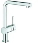 Grohe Sp&uuml;ltisch-Einhebelmischer Minta 1/2", ND, L-Ausl., ausz. Laminarbr., chr