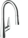 hansgrohe Sp&uuml;ltisch-Einhebelmischer 200 Talis M51 mit Ausziehbrause, 2jet, chrom