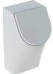 Geberit Urinal Renova Plan wei&szlig;, mit Deckel, Zulauf/Abgang hinten