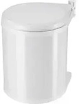 Hailo Compact-Box M, Einbau-M&uuml;lleimer, 15 ltr, Wei&szlig;