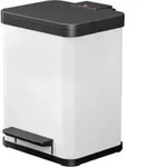 Hailo &Ouml;ko duo Plus M, Tret-M&uuml;lltrenner, 2x9 ltr, Wei&szlig;