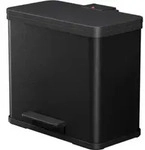 Hailo &Ouml;ko duo Plus L, Tret-M&uuml;lltrenner, 17 + 9 ltr, Schwarz