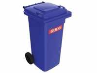 Sulo Müllgroßbehälter 120l blau a.Niederdruck-PE Rad-D.200mm