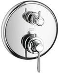 hansgrohe Fertigmontageset Axor Montreux UP-THM, m Ab- + Um-V, Hebel, brush. ni.