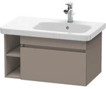 Duravit Waschtischunterschrank DuraStyle 73x44,8cm, Beck. re, bas. matt, 1 Auszug