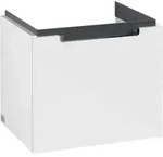 V&B Waschtischunterschrank Subway 2.0 48,5x42x38cm, Griff chrom, glossy white