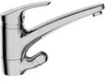 Hansa Sp&uuml;ltisch-Einhebelmischer HANSAMIX m mechani GA-Ventil, Ausl. 203mm, chrom