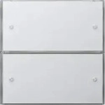 Gira KNX Tastsensor 3 Komfort 2-fach, rws 2032112