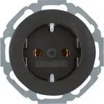 Berker SCHUKO-Steckdose sw/gl 47452045