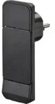 Bachmann Schutzkont.-Flachstecker sw, ohne Ltg 933.008