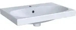 Geberit Waschtisch Acanto 60x42,2cm, m HL, m &Uuml;L, verk. Ausl., we.