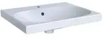 Geberit Waschtisch Acanto 60x48,2cm, m Hahnl., mit &Uuml;berlauf, wei&szlig;