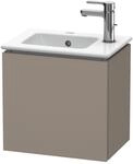 Duravit Waschtischunterschrank L-Cube 42x29,4x40cm, wandh&auml;ngend, T&uuml;r li, basalt