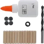 Bosch Holzd&uuml;bel-Set 32-teilig 6 mm 30 mm
