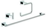 Grohe Bad-Set Essentials Cube 3 in 1, verdeckte Befestigung, chrom (40777001)