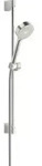 Hansa Brausestangen-Set HANSABASICJET 700mm, Handbrause 1-strahlig, ch, d= 18mm