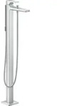 hansgrohe Fertigmontageset Metropol WA-EHM, boden, m Hebel, Ausl. 235mm, chr