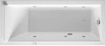 Duravit Whirlwanne Starck 160x70cm, Jet-Sys, EB-Version, 1 RS, we.