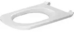 Duravit WC-Sitzring DuraStyle Vital o Absenkaut., verl. Ausf, Scharn. ES, we