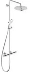 Duravit Duschsystem C.1 Ausl. 350mm, m Brause-Thermostat, chrom