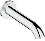 hansgrohe Wanneneinlauf Axor Uno A 178mm, geb., m Ros., Wandmont., chr