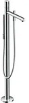 hansgrohe Fertigmontageset Axor Uno WA-EHM, bodensteh., m Zerogr, brush. ni.