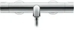 Duravit Wannenthermostat C.1 AP, m Ab- u Umstellvent., Wandmont., chr