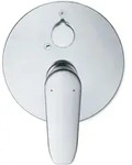 Duravit Fertigmontageset B.1 UP-Wannen-Einhebelmischer, rd, chr, m Umstellventil