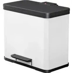 Hailo &Ouml;ko duo Plus L, Tret-M&uuml;lltrenner, 17 + 9 ltr, Wei&szlig;
