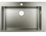 hansgrohe Einbausp&uuml;le 660 S711-F660 740x480mm, 1 Hauptbe., HL geb., ES
