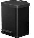 Hailo &Ouml;ko uno Plus M, Tret-M&uuml;lleimer, 17 ltr, Schwarz