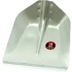Idealspaten Hallenser Randschaufel Favorit mit Schutzkante ohne Stiel 380 x 380 mm