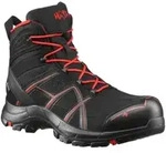 HAIX Stiefel BLACK EAGLE 40.1, MID, S3, schwarz-rot, Gr. 3 (35)