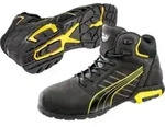 Sicherheitsstiefel Amsterdam Mid Gr. 39 schwarz/gelb Leder S3 SRC EN20345