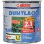wilckens Buntlack 2in1, 750 ml seidenma,tiefswz. RAL9005