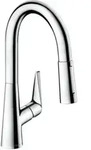 hansgrohe Sp&uuml;ltisch-Einhebelmischer 160 Talis M51 mit Ausziehbrause, 2jet, chrom