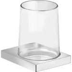 Keuco Glashalter Edition 11 m Echtkr.-Glas und Halter, verchromt