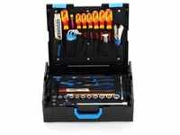 Gedore Werkzeugkoffer L-BOXX 136, Set 58-teilig, gefüllt, Werkzeug für Hand- und