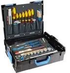 Gedore Werkzeugkoffer L-BOXX 136, Set 58-teilig, gef&uuml;llt, Werkzeug f&uuml;r Hand- und